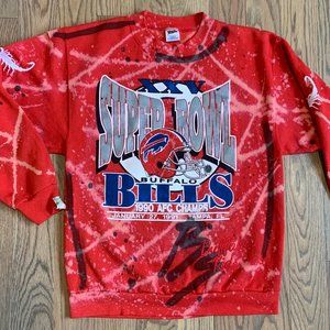 Buffalo Kids x Buffalo Bills RARE 1 of 1 Sweatshirt | Westside Gunn Griselda